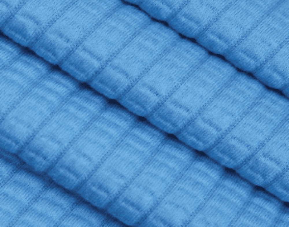 Square Jacquard Cotton Knit