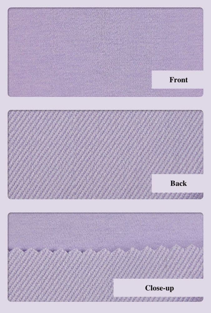 Slub Cotton Stretch Fleece